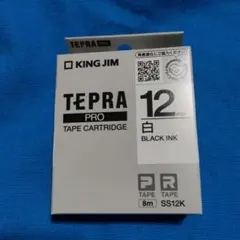 KING JIM テプラPRO テープカートリッジ SS12K