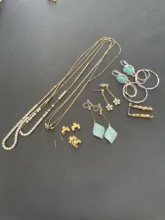 【遺品整理】値下げ中‼️アクセサリー まとめ売り ネックレス ピアスA