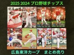 堂林翔太　坂倉将吾　モンテロ　秋山翔吾　広島東洋カープ　2025プロ野球チップス
