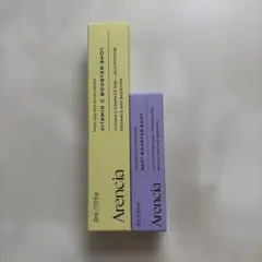 3点】Arencia ビタC ブースターショット30ml＋もちセラムトライアル 