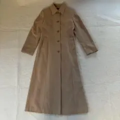 ●ミッシェル・クラン　ロング　コート　Aライン　バックスリット