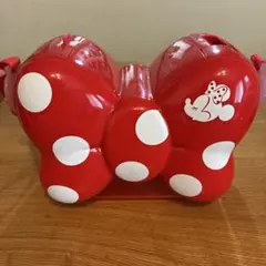 ディズニー　ミニーちゃん　ミニー　リボン　ポップコーンバケット　紐付き