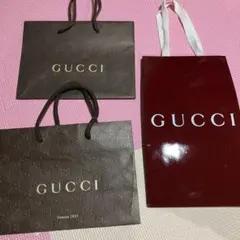 GUCCI 紙袋３枚セット