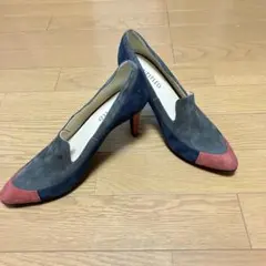 パンプス スエード 24.5 UNTITLED