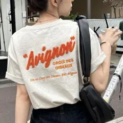 【DISCOAT】ユニセックス刺繍半袖Tシャツ