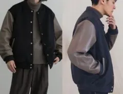 URBAN RESEARCH レザー アワードジャケット スタジャン