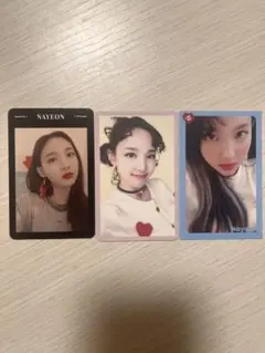 TWICE ナヨン フォトカード 3枚セット