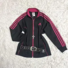 00s Y2K adidas 3ライン　トラックジャケット　スポーツmix 海外のサムネイル