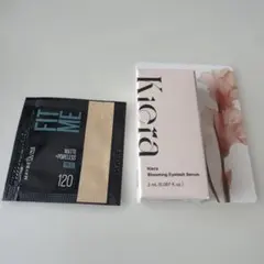 メイベリン　フィットミー　リキッド　ファンデーション　まつげ美容液　セット