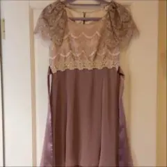 新品♡ドレス　ワンピース　くすみピンク