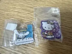 ［大阪限定］あべのハルカス シナモロール　ハローキティ ピンバッジセット