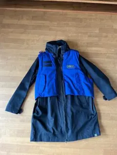 adidas アディダス オリジナルス コート 黒/青 Lサイズ