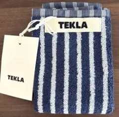 TEKLA タオルハンカチ ストライプ ブルーのサムネイル