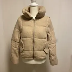 MAJESTICLEGON 2WAYダウンジャケット ベスト可 フリー ベージュ