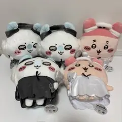 ちいかわ 運んでみろッ BIGぬいぐるみ モモンガ カニ　古本屋 5個セット