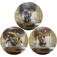 amiibo モンスターハンター　オトモガルク　マガイマガド　オトモアイルー