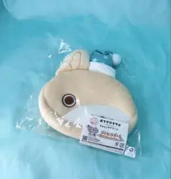 新品 おでかけ子ザメ キャラ福くじ C賞 ダイカットポーチ　うさめちゃん
