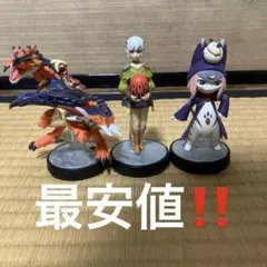 amiiboモンスターハンターストーリーズ2 レウス エナ ツキノ3体セット