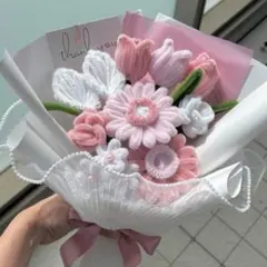 モールフラワー チャイラテ shop 枯れないお花 オレンジ 韓国花束