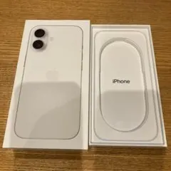 iPhone17 ホワイト　箱のみ
