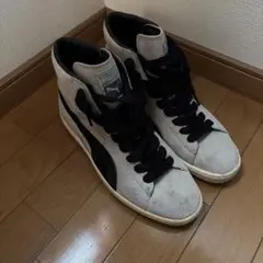 Puma ハイカットスニーカー グレー/ブラック
