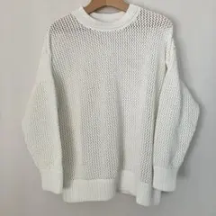 zucca メッシュニット