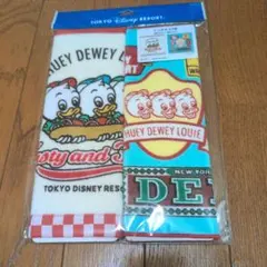 【新品未開封品】ディズニー ヒューイ・デューイ・ルーイ タオル2枚セット