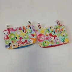 キャラクター柄ポーチ2個セット