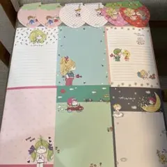 最終お値下げ　水森亜土　便箋とバラメモ