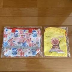 アンパンマン メッシュポーチ・巾着　新品・未開封
