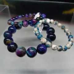 【mico様オーダー】天然石ブレス
