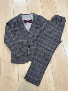 式服　スーツ 120 セットアップ3点セット