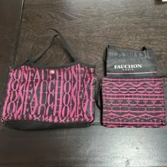 FAUCHONエコバッグとミニバッグ2個セット