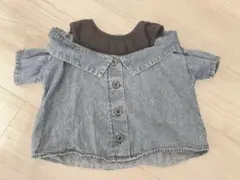 デニム　女の子Tシャツ