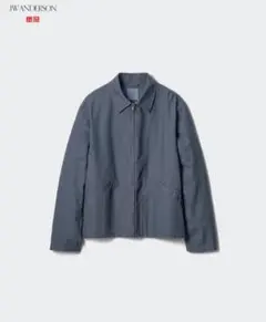 UNIQLO JW ANDERSON ジップアップブルゾン 67BLUEのサムネイル