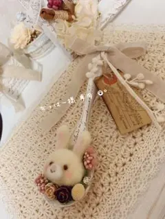 ちっはーさま専用 ♩ スプーンアレンジ ♥*⠜ ミルクいちごうさぎさん