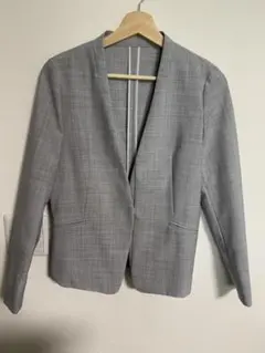 グリーンレーベル　ノーカラージャケット スーツ40サイズ