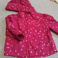 【baby Gap】ピンク 星柄 ジャケット フリース裏地
