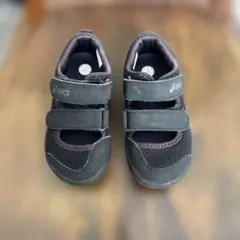 아식스 샌들 블랙 16.5cm