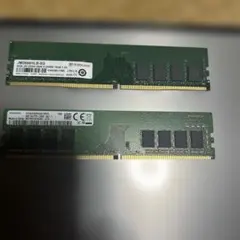 Transcend Samsung 8GB DDR4 メモリー 計16GBのサムネイル