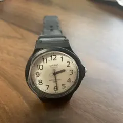 CASIO アナログ腕時計 クォーツ ブラック