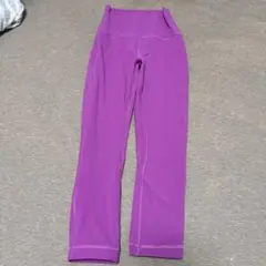 XSサイズ】lululemon ヨガパンツ ベロア調 ピンク - メルカリ