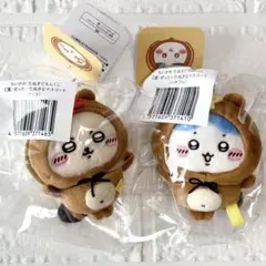 ちいかわ たぬきだもんくじ C賞:マスコット ハチワレ ラッコ