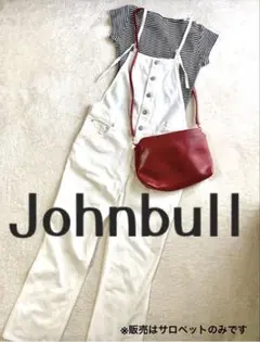 最終価格♥️【美品】Johnbull ジョンブルサロペット ホワイトサロペット