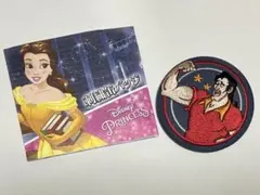 ディズニープリンセス 刺繍パッチ ガストン