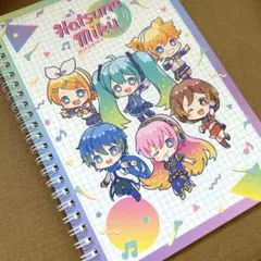 ダイソー 初音ミクコラボ A5リングノート