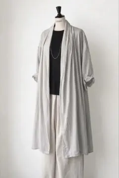 Le pivot ルピボット　デニムライクローブ　羽織　カーディガン　ゆったり Le pivot ル・ピボット デニムライクローブ