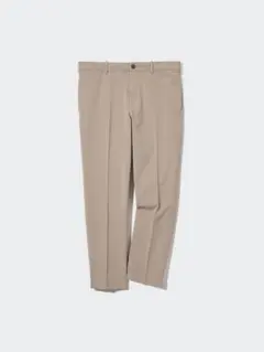 ユニクロ スマートアンクルパンツ2WAYストレッチ コットン ベージュ S