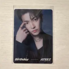ATEEZ Birthday HMV 店舗 特典 クリア トレカ ホンジュン