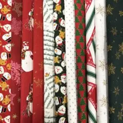 【お値下げしました】クリスマスプリント11枚セット　25cm￼ ×26cmc-2